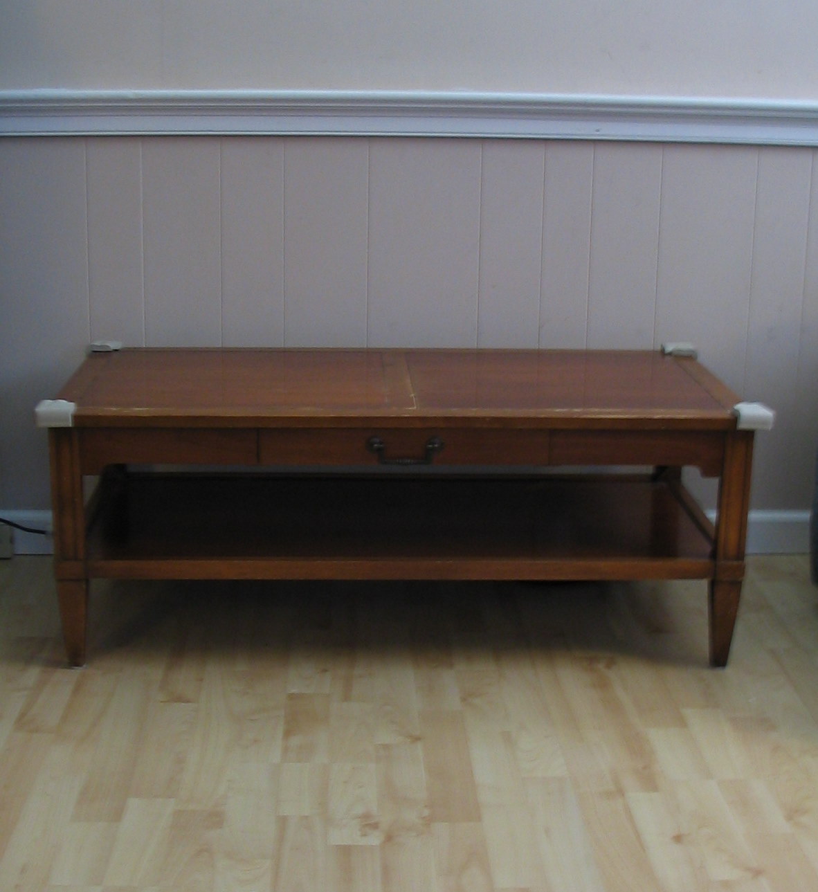 The Elegant Recycler: Mid-century Coffee Table Re-do