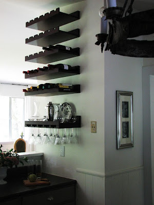 kitchen island wine rack plans