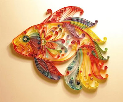 The Art of Turning Paper Strips into Intricate Artworks