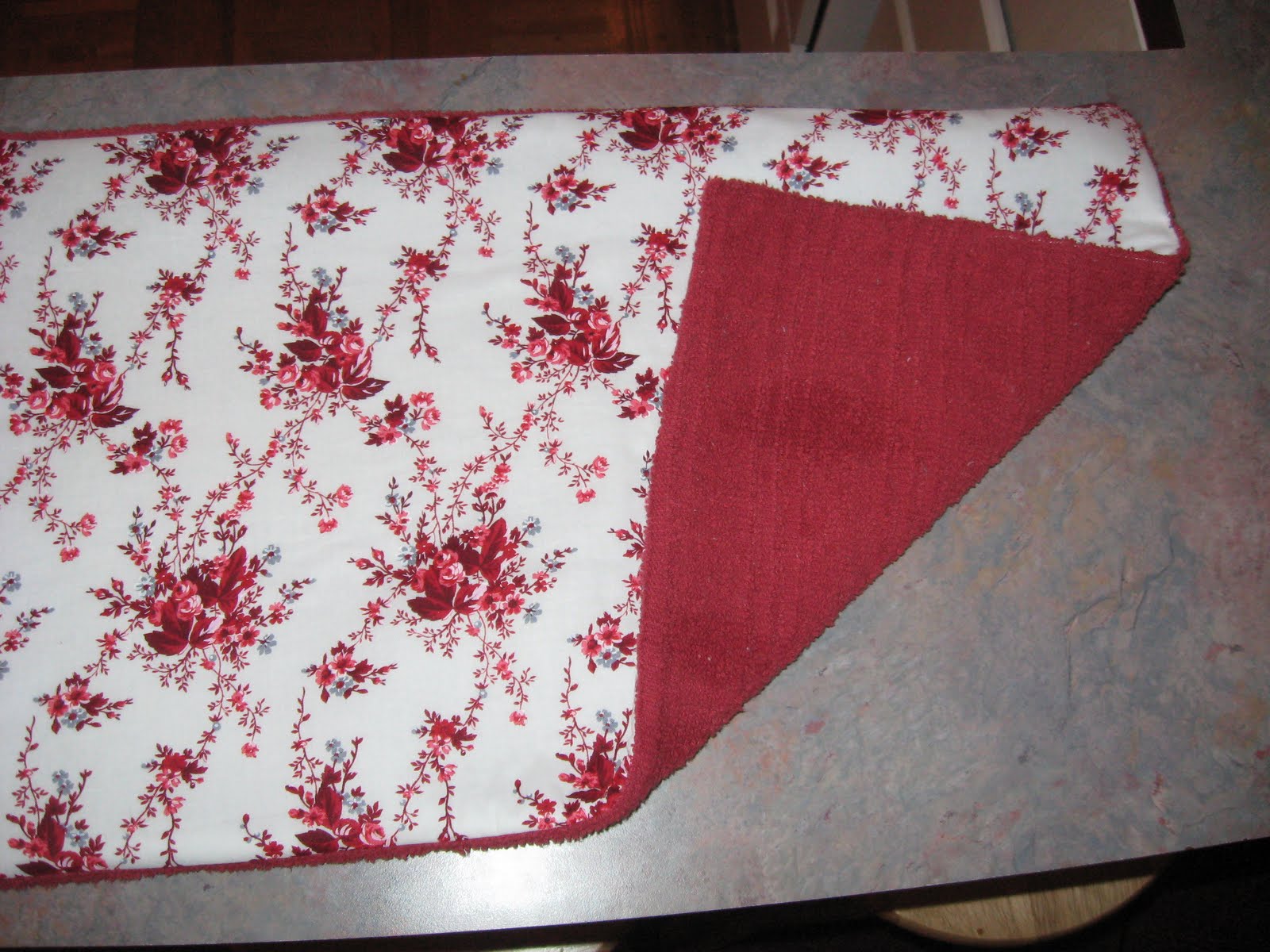 Frenzied Mutterings of An Odd Duck Dish Towel to Drying Mat.