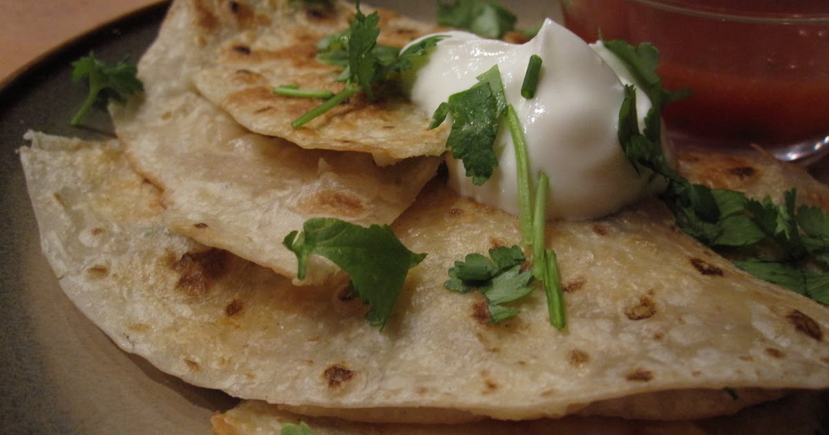 Culinary Kicks Queso Fresco Quesadillas