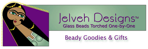 Jelveh Designs Lampwork Glass Beads