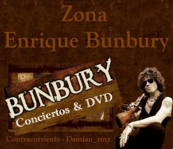 Conciertos & DVD's Zona Enrique Bunbury