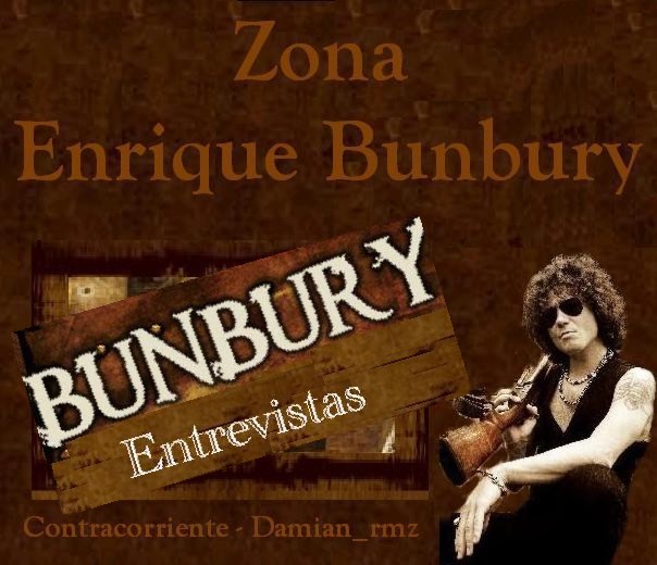 Entrevistas Zona Enrique Bunbury