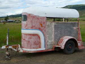 Pink Horse Trailer