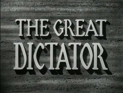 charlie chaplin the great dictator speech. The Great Dictator (1940)