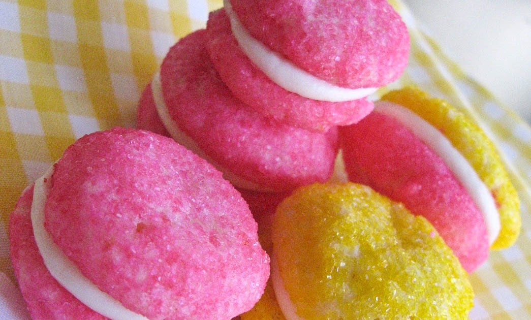 Glittering Lemon Sandwich Cookies the Sequel Sprinkle Bakes