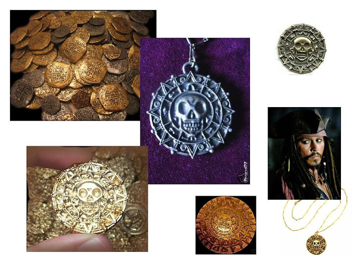 La médaille aztèque, qui est bien sûr magique !