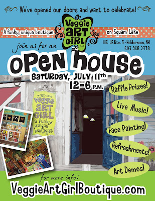 house music flyer. the Open House celebration