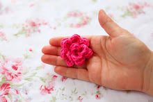 Super easy Crocheted Rose Tutorial