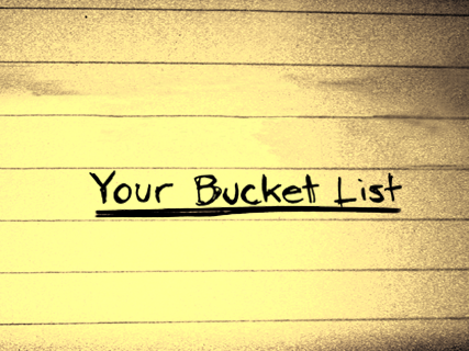 Jin's bucket list