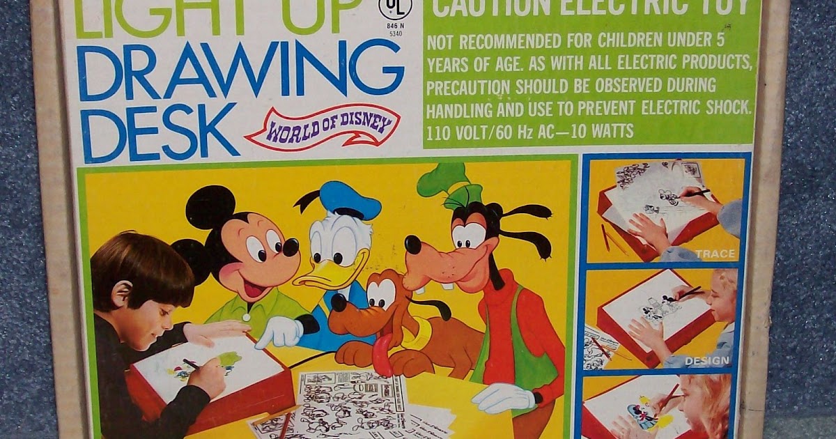 Lightyears to Yesteryear: Disney Light Up Drawing Desk