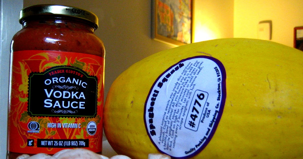 Lowbrow Foodie Spaghetti Squash and Vodka Sauce