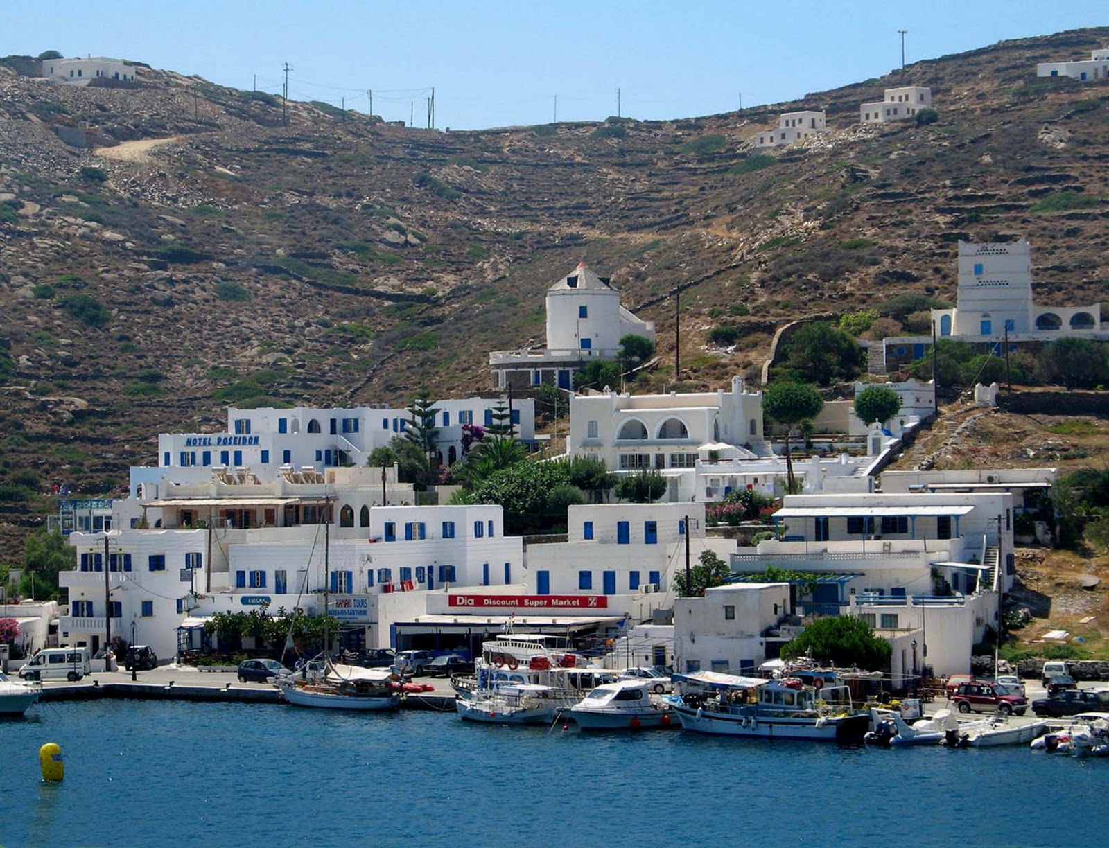 Cyclades, islands in Greece Ios