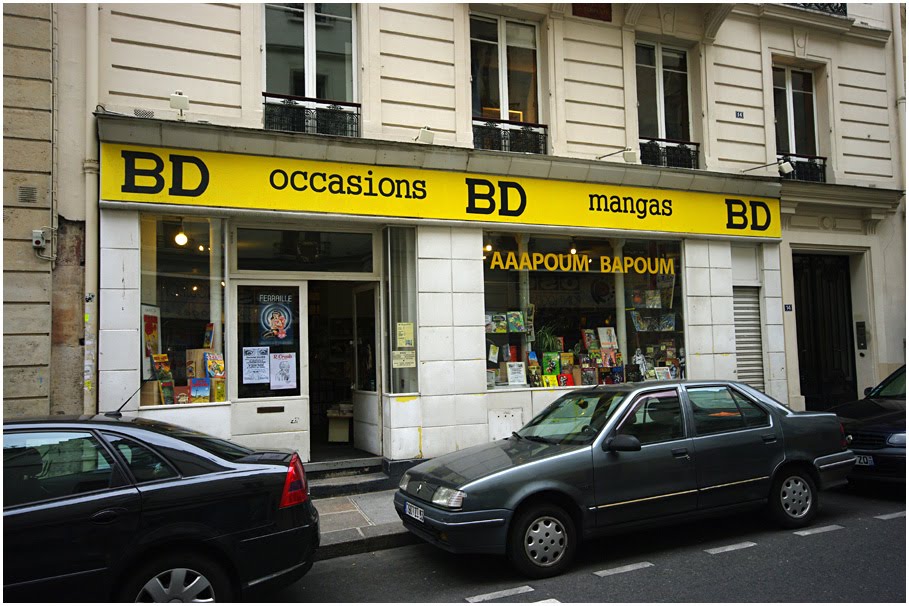 Pikseldused Comic Shops in Paris 2010 overview