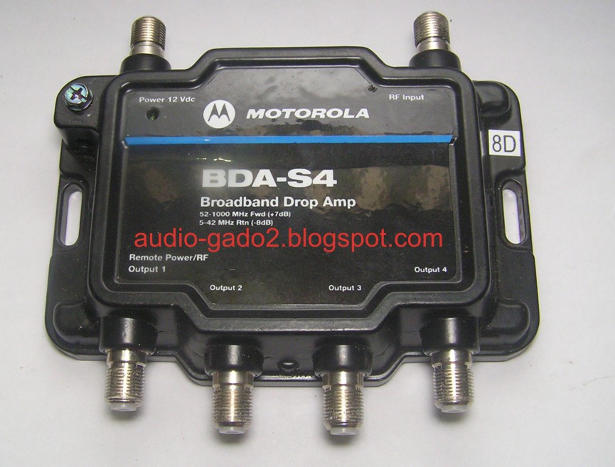 Motorola BDAS4 , a Broadband Drop Amplifier Audio Video OPrek