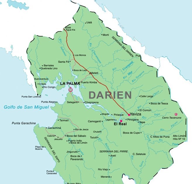 Jan Axel's Blog Fieldtrip to El Real, Darien. Part I