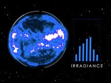 Still from video detailing SDO's EVE instrument Still from video detailing SDO's EVE instrument