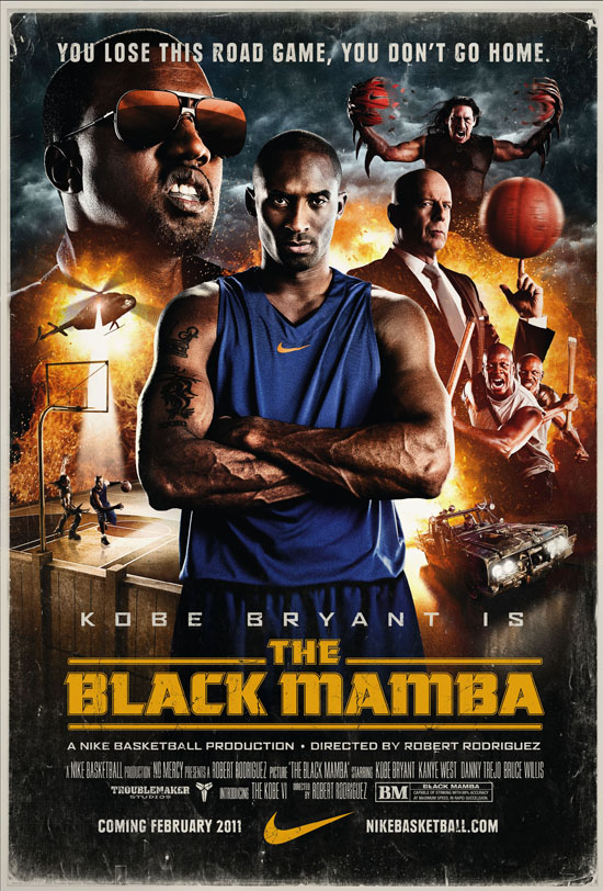 Kobe Bryant Black Mamba Logo. Well Nike and Kobe Bryant
