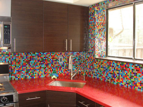 Colorful Kitchen Backsplash Ideas