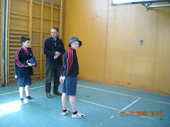 Watching the solar powered car. Awesome and interesting.