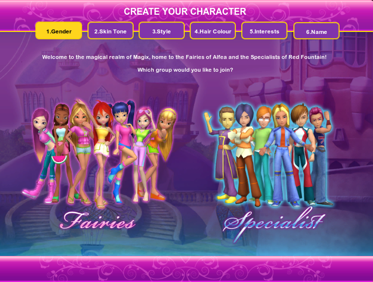 Of Winx Club Games