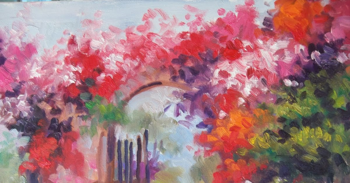 Flower Garden: The Next Two Paintings Will Be