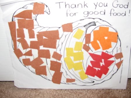 printable cornucopia lessons for preschool