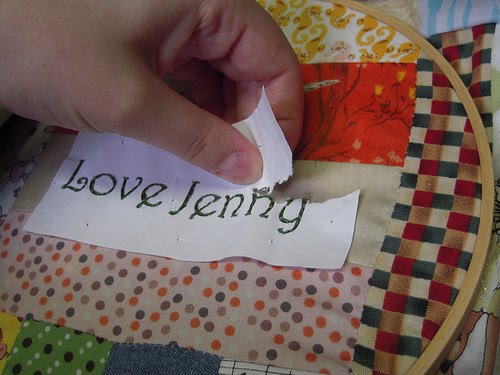 Jenny The Artist How To Embroider Words Onto Fabric Beauteous How To Embroider Letters With Sewing Machine Jenny The Artist How To Embroider Words Onto Fabric Beauteous How To Embroider Letters With Sewing Machine
