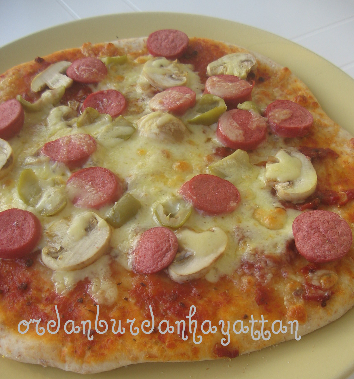 ordan burdan hayattan Kepekli Pizza