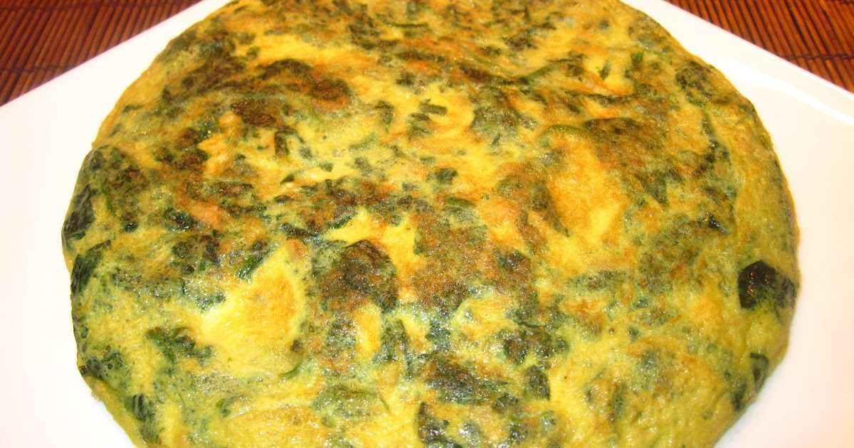 LA COCINA DE ORI TORTILLA DE ESPINACAS