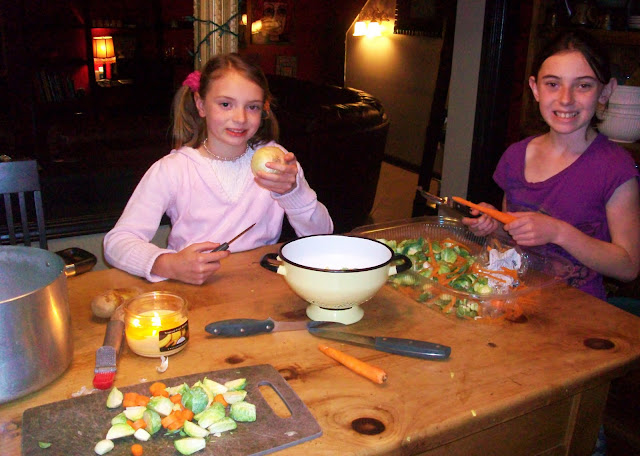 Making Soup With Emma Grace
