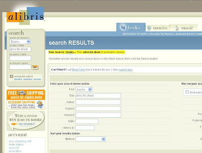 Alibris? Nope.