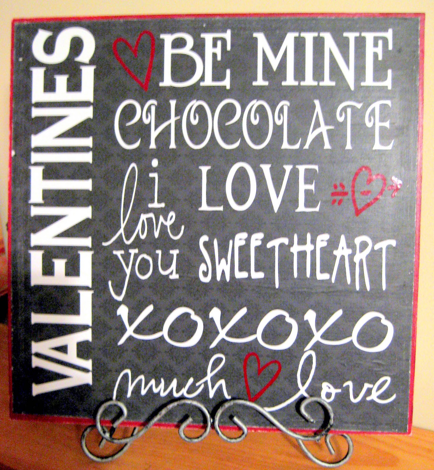 Stikmup Designs: Valentines Subway Art