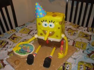 Spongebob Birthday Cakes on Birthday Cakes Center  Cake Spongebob