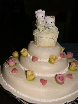 Hello Kitty Wedding Cakes