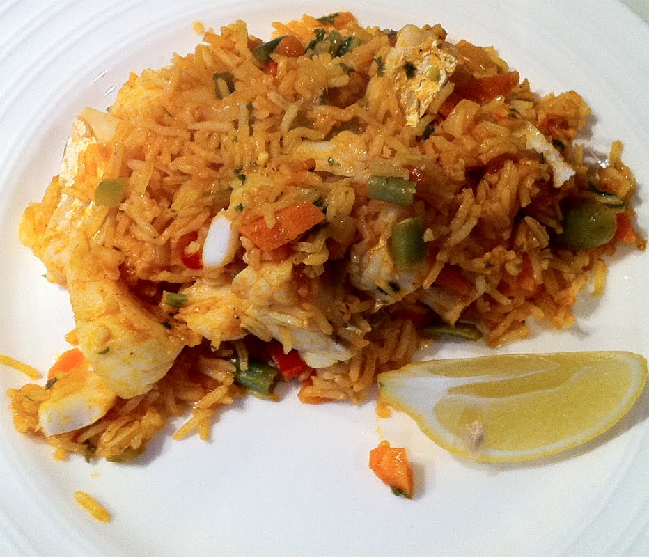 Krimo's Blog Rice, tomato and smoked haddock...