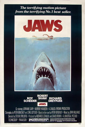 Jaws 1975 Poster