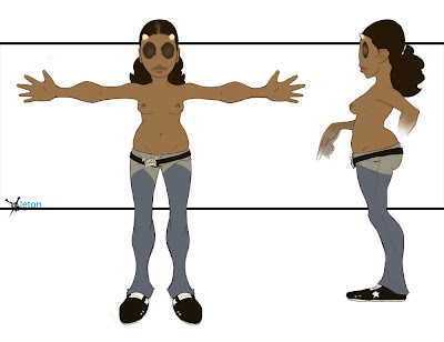 Character Turnaround Sheet