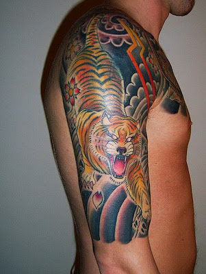 Sleeve Tattoos Ideas For Men. Sleeve tiger tattoo designs