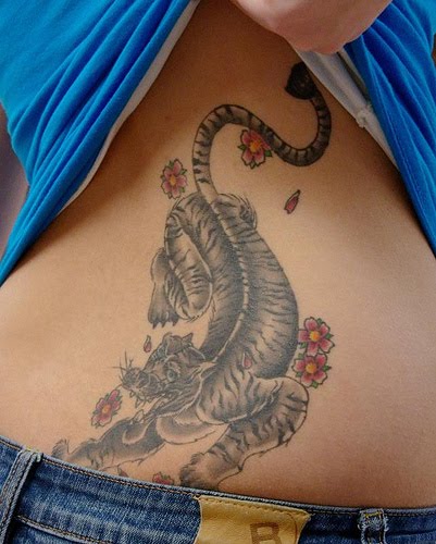 tattoo tiger. Tiger Tattoo- Back Tattoo