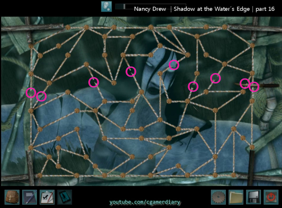 nancy drew shadow at the waters edge