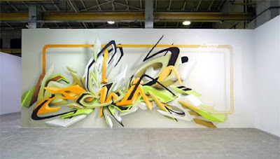 wall 3d graffiti