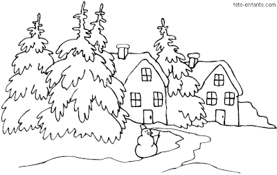 Winter Coloring Pages on Winter Coloring Pages Collections 2011