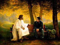 Greg Olsens "Christ with Teen"