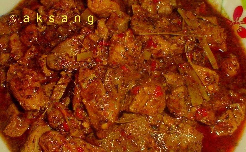 RESEP CAMPUR +++ Saksang
