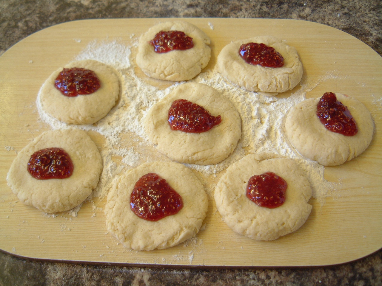 Bodger the BloggerRaspberry Buns Recipe for Violets Tasty Raspberry Buns