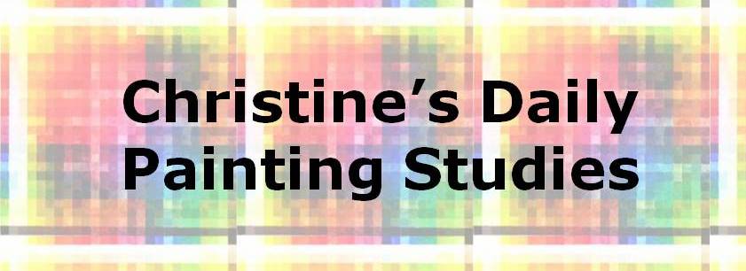Christine Fontenot's Daily Painting Studies