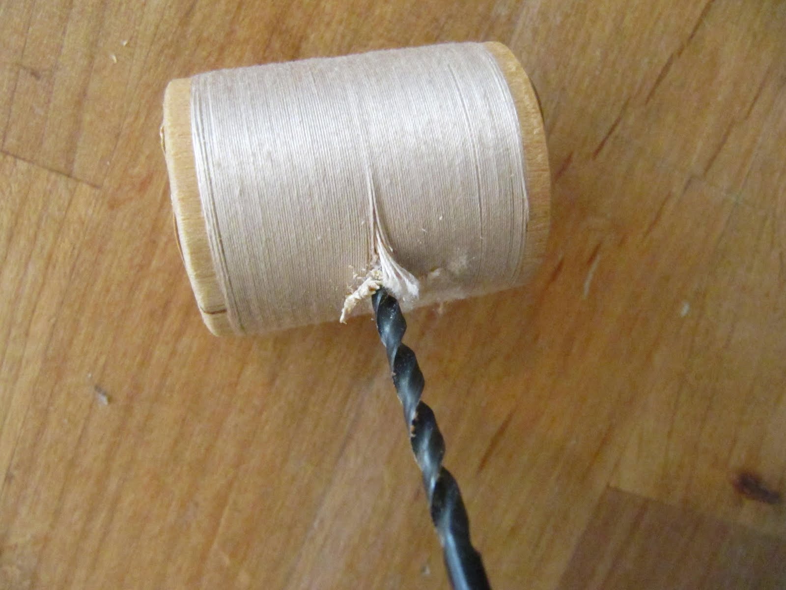 Sew Many Ways... Tool Time Tuesday...Spool of Thread Drawer Pull