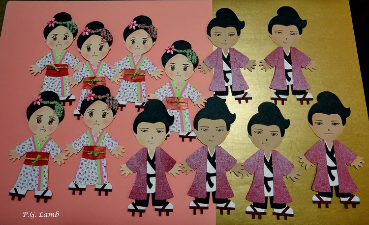 Geisha Paper Dolls